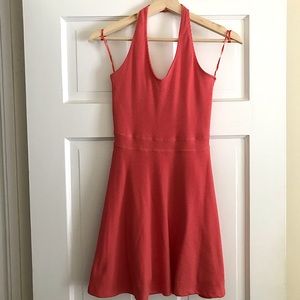 Hollister Salmon Pink Halter Dress XS